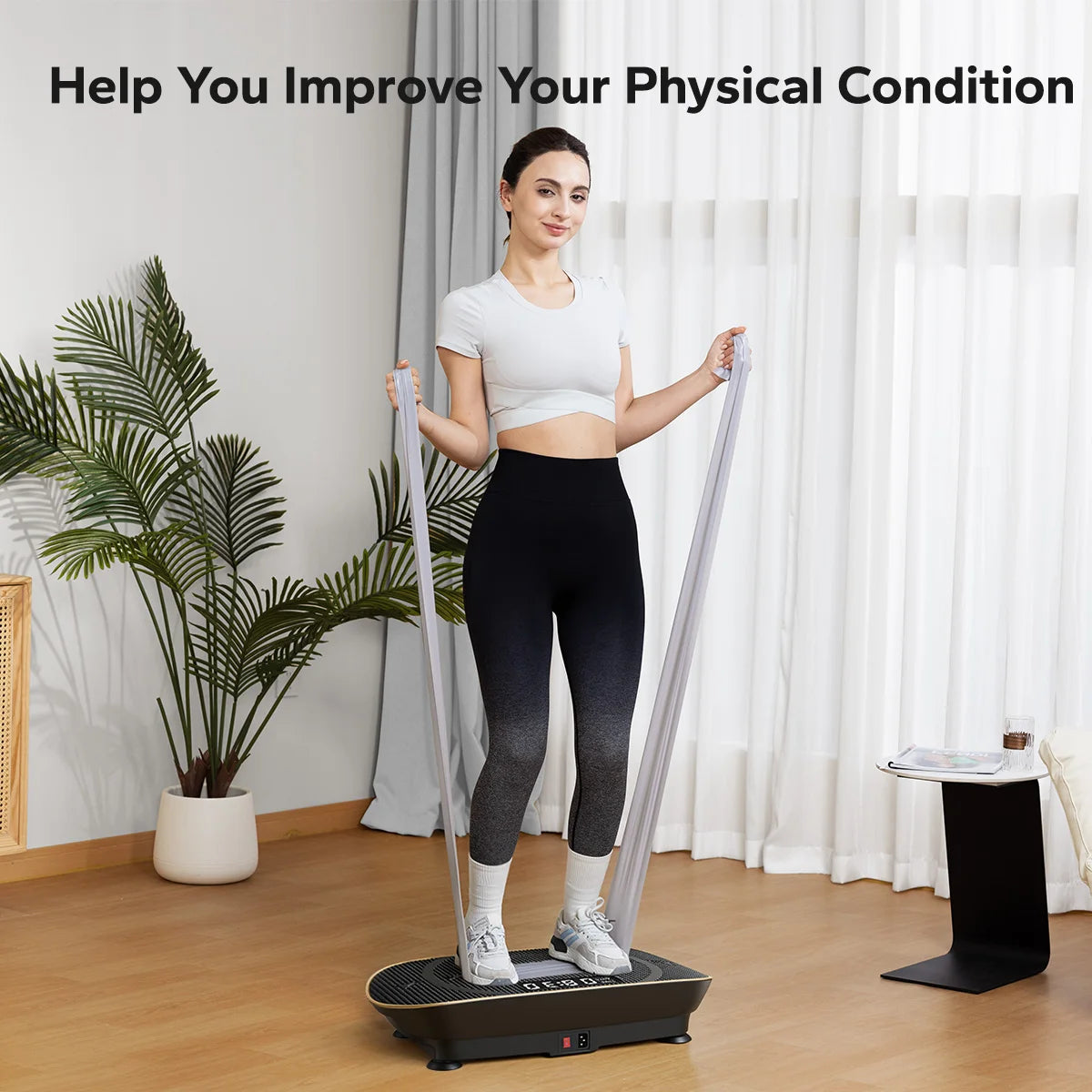 MERACH Whole Body Vibration Exercise Platform For Home Workouts