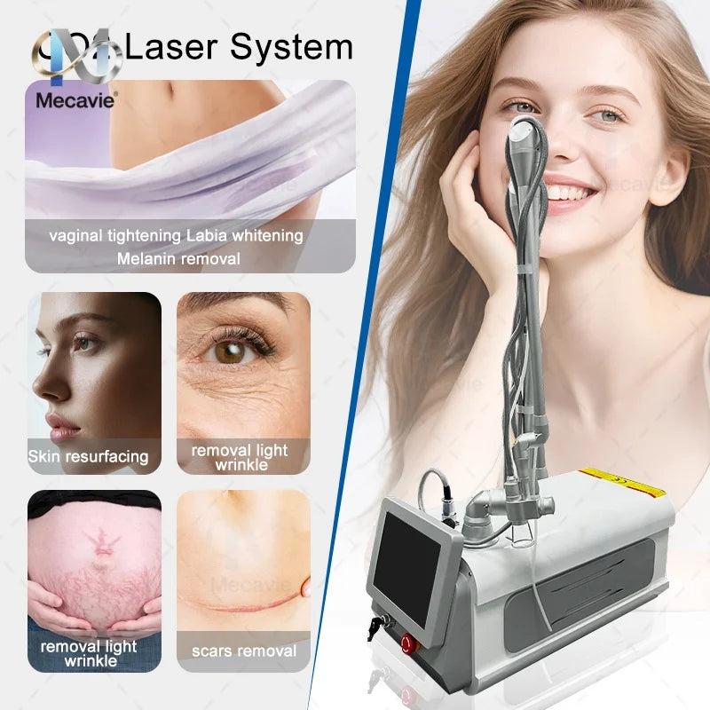 Professional Fractional Laser Skin Rejuvenation Pigment Removal Machine