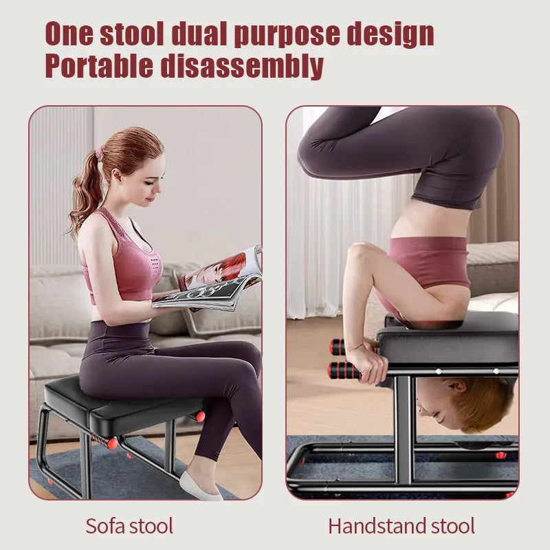 KBQ Multifunctional Yoga Inversion Chair For Balance Training