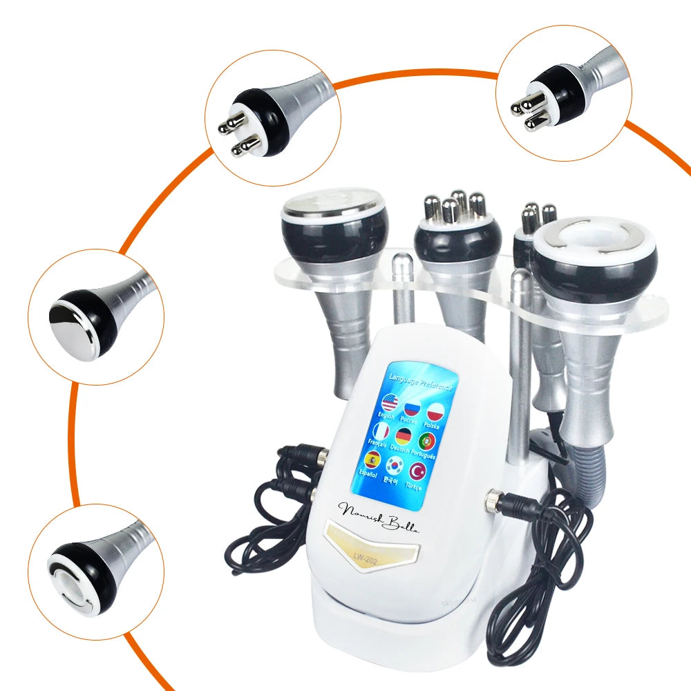 Missheart Ultrasonic Cavitation Body Slimming Facial Massager