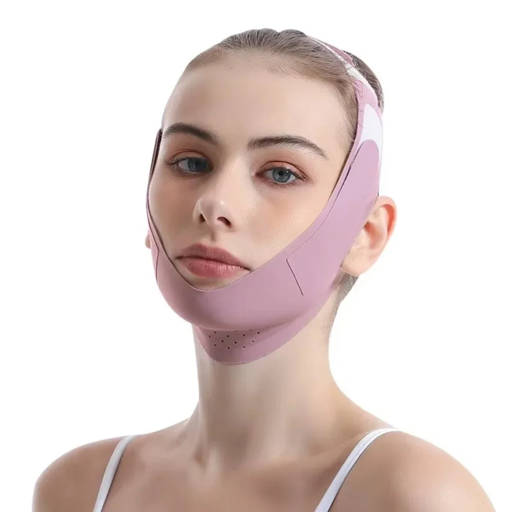 Adjustable V Shape Face Slimming Strap Double Chin Reducer