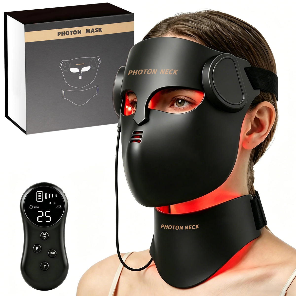 UBilli LED Light Therapy Face Mask For Skin Rejuvenation
