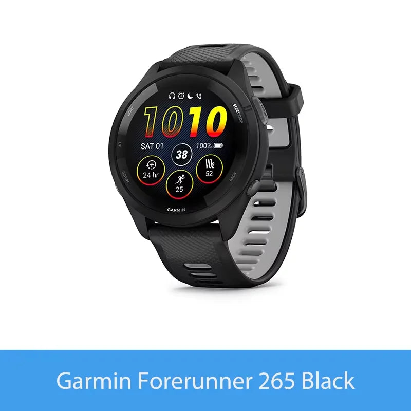 Garmin Forerunner 265 GPS Smartwatch With AMOLED And Heart Rate Tracking
