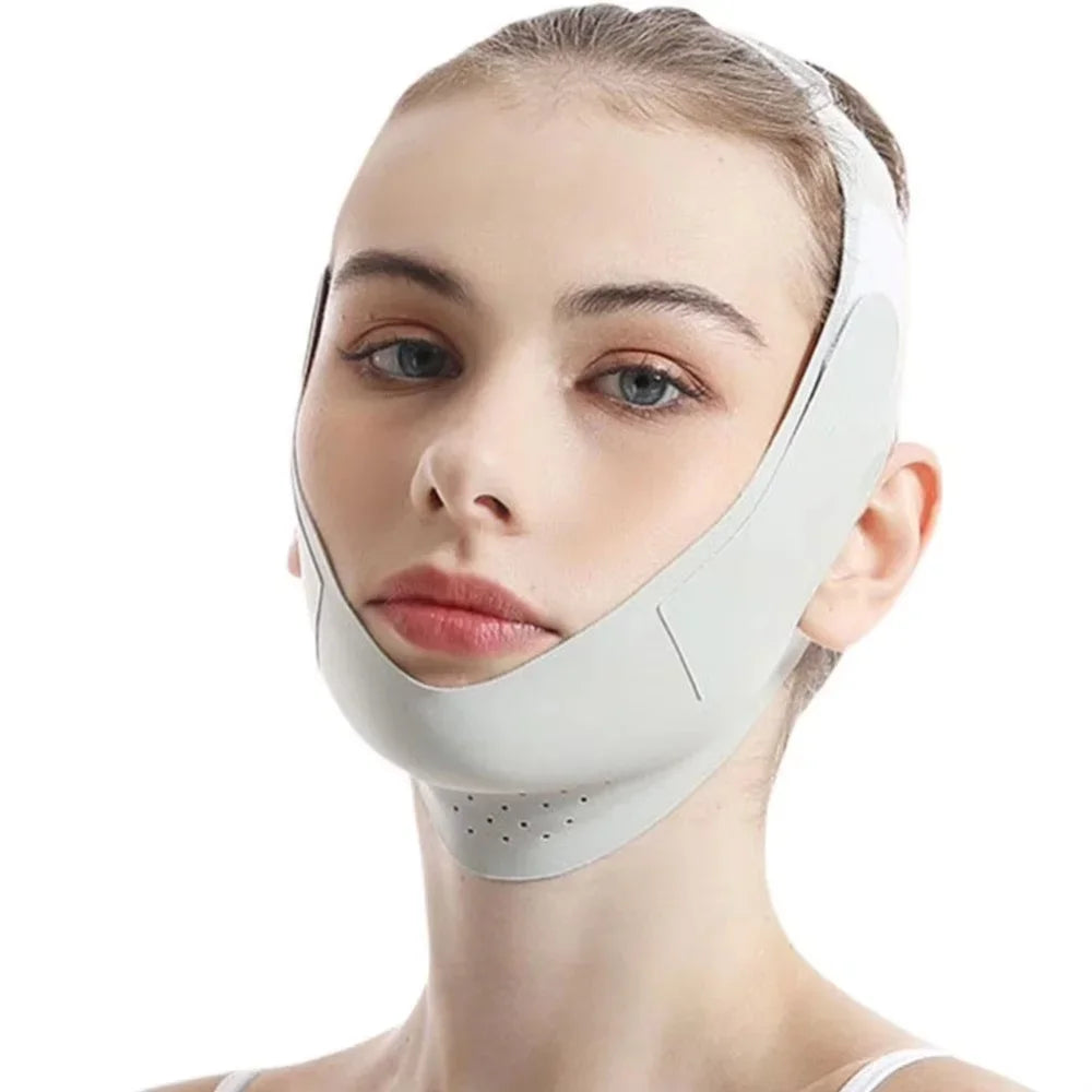 Adjustable V Shape Face Slimming Strap Double Chin Reducer