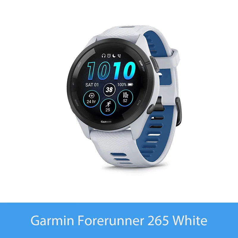 Garmin Forerunner 265 GPS Smartwatch With AMOLED And Heart Rate Tracking