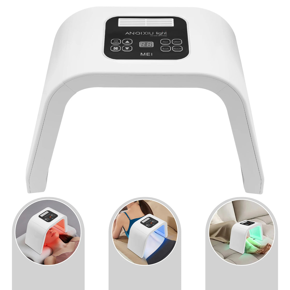 LED Facial Skin Care Light Therapy Machine for Beauty Salons