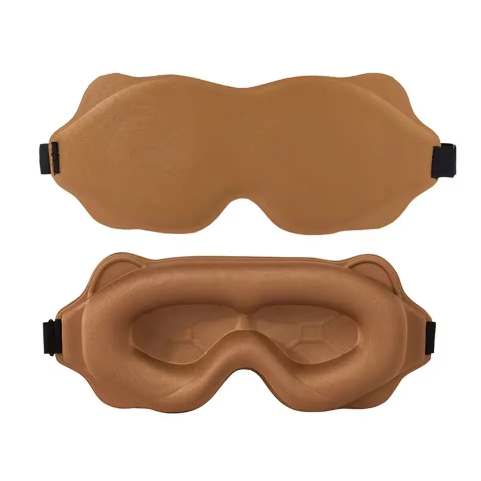 3D Contoured Sleep Mask Blindfold For Comfortable Light Blocking