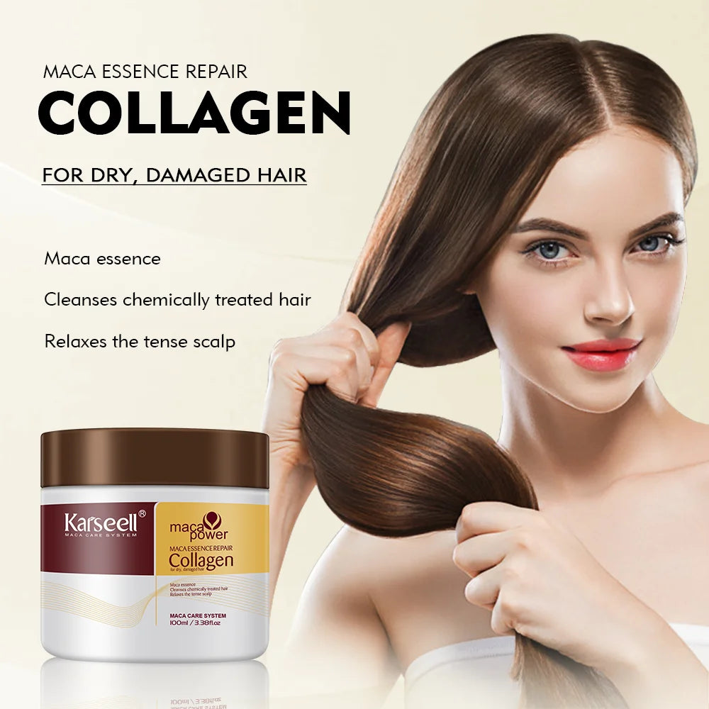 Karseell Collagen Hair Mask Deep Repair Argan Oil Treatment