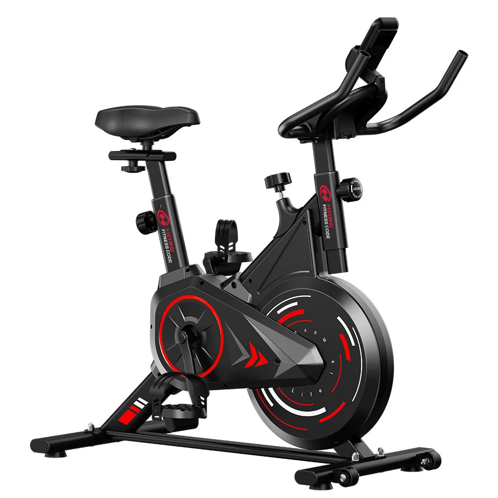 Botifly Low Noise Folding Indoor Exercise Bike With LCD Monitor
