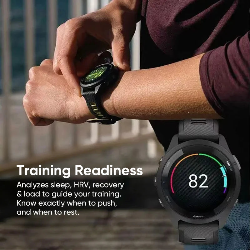 Garmin Forerunner 265 GPS Smartwatch With AMOLED And Heart Rate Tracking