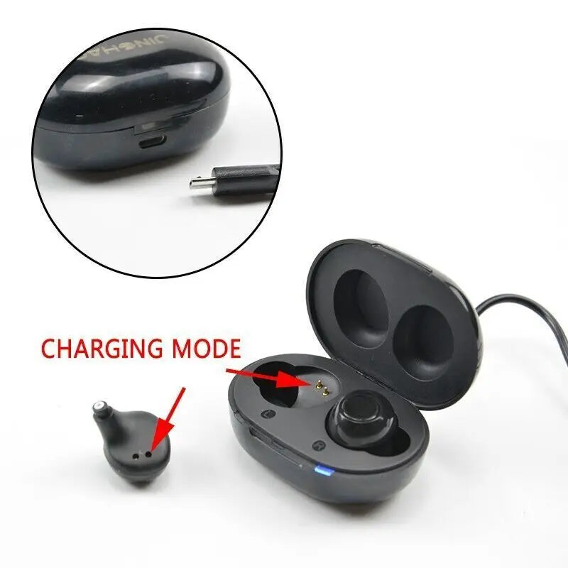 Jinghao Digital In Ear Hearing Aid Sound Voice Amplifier Rechargeable