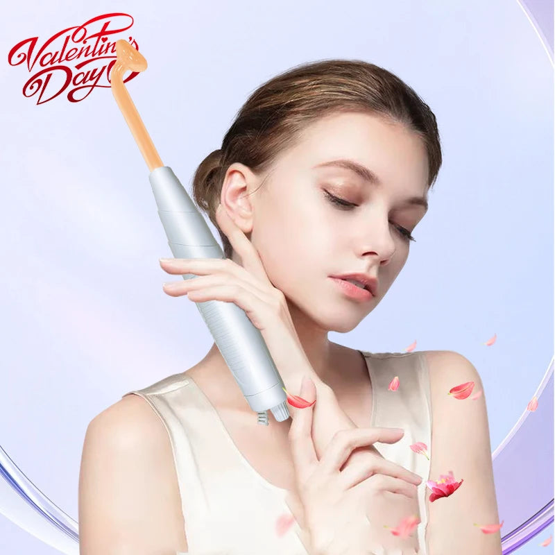 Portable Electric High Frequency Facial Massager Skin Care Stick