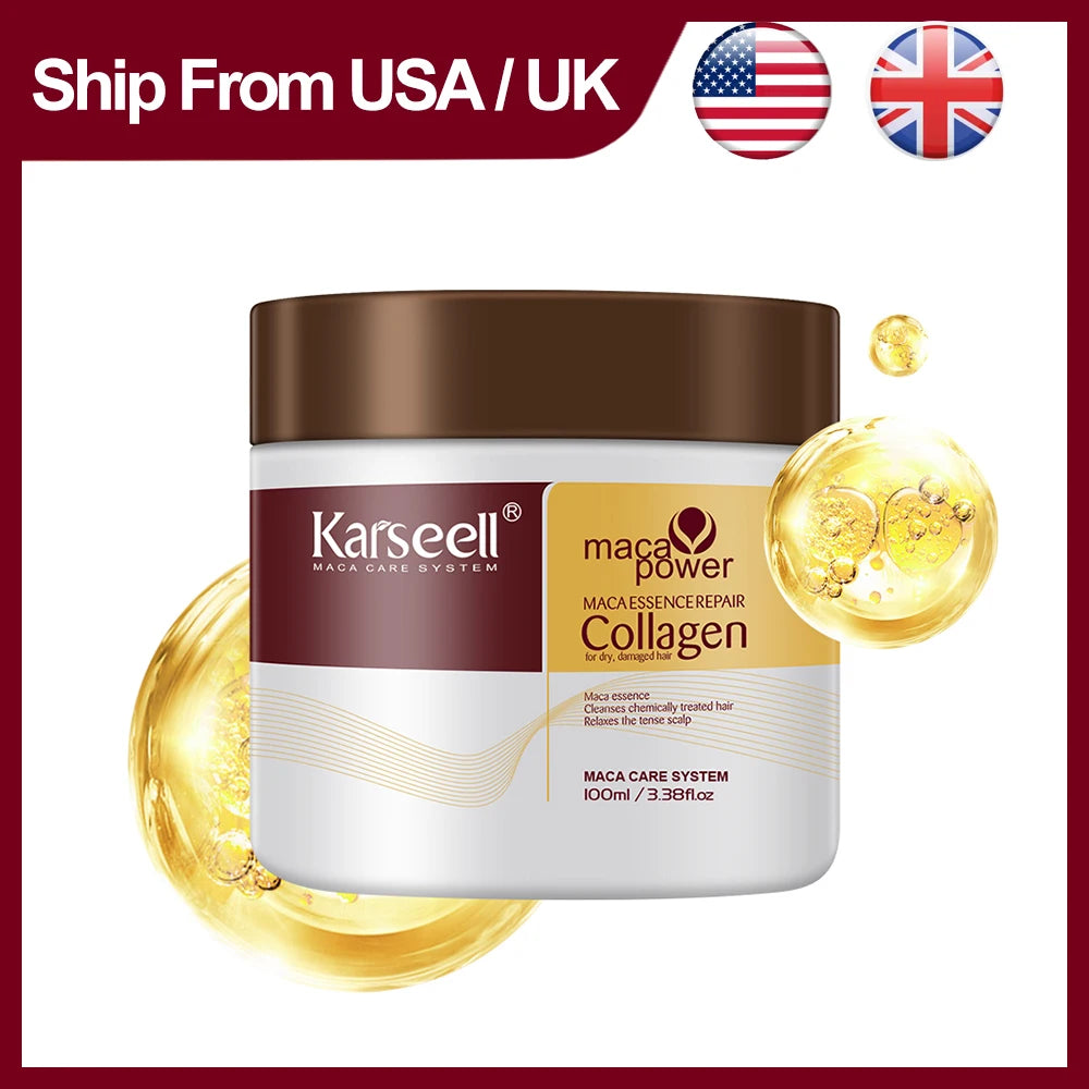 Karseell Collagen Hair Mask Deep Repair Argan Oil Treatment