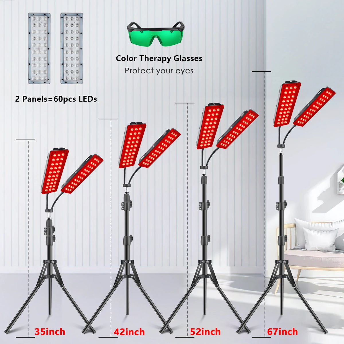 Astarexin LED Red Light Therapy Panel For Body Care