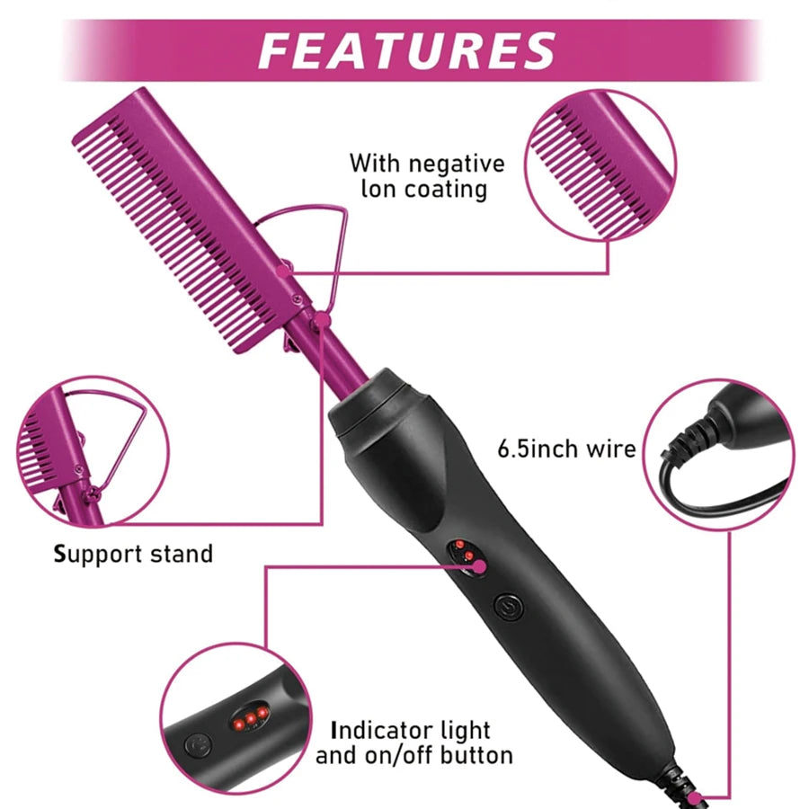 GOIPLE Hair Care Set with Moisturizing Spray, Scalp Oil and Detangle Comb for Locs, Braids, Twists and Natural Hair