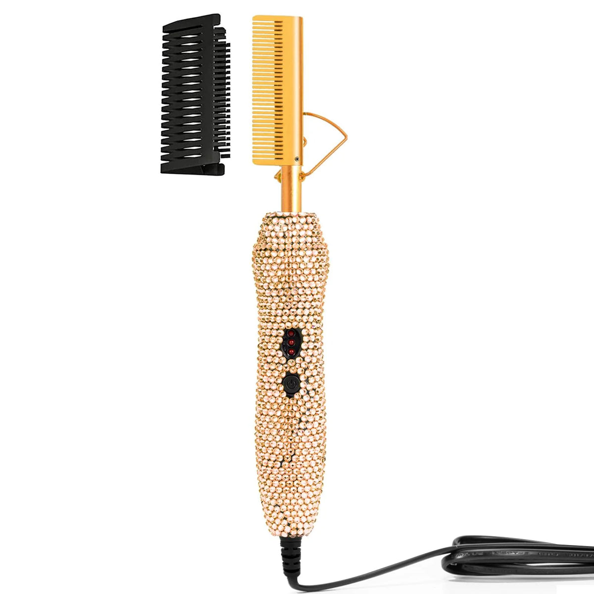 Dual Voltage Hot Comb for Wigs and Human Hair Styling