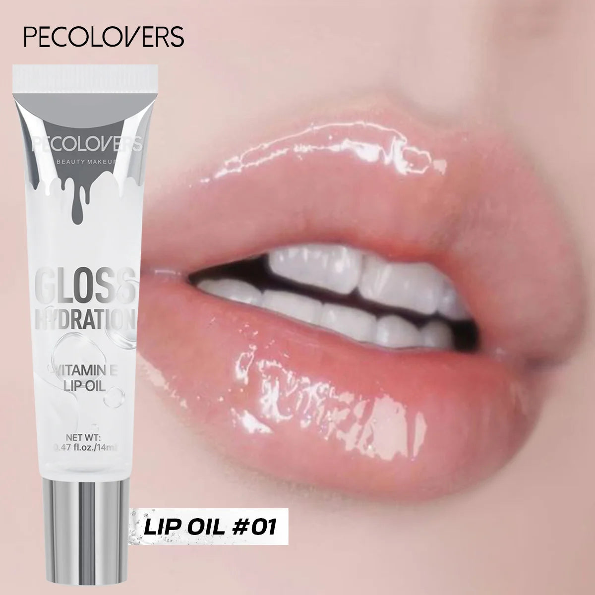 Moisturizing Lip Oil Kit Non Sticky Multi Shade Glossy Liquid