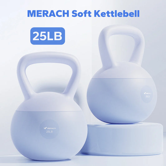 Merach Shock Absorbing Sand Filled Kettlebell For Home Gym