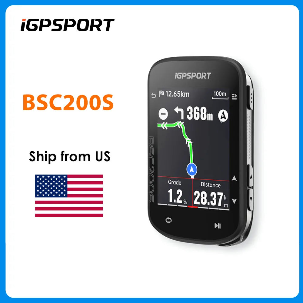 iGPSPORT GPS Bike Computer With Route Navigation And Colorful Screen