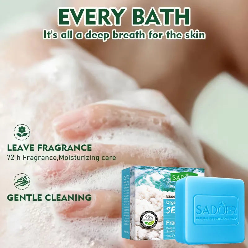 Handmade Face And Body Soap Set With Gentle Moisturizing Care
