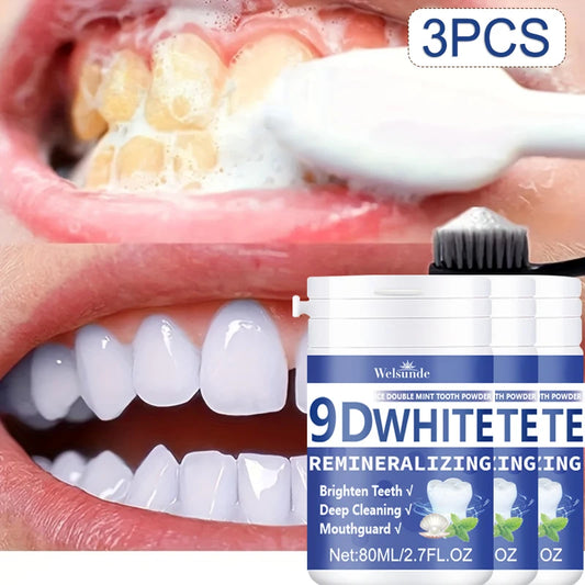 Welsunde Whitening Tooth Powder for Deep Clean and Fresh Breath
