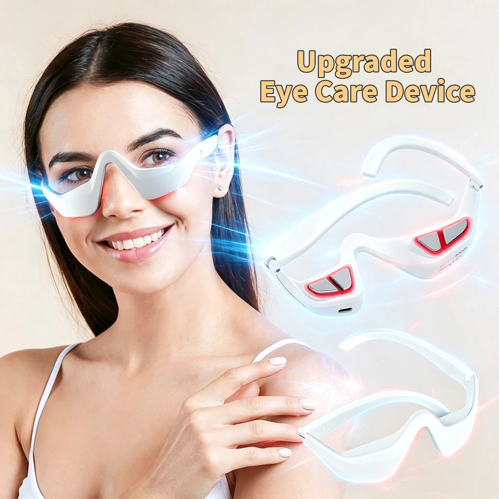 Iebilif Red Light Eye Massager For Eye Care And Relaxation