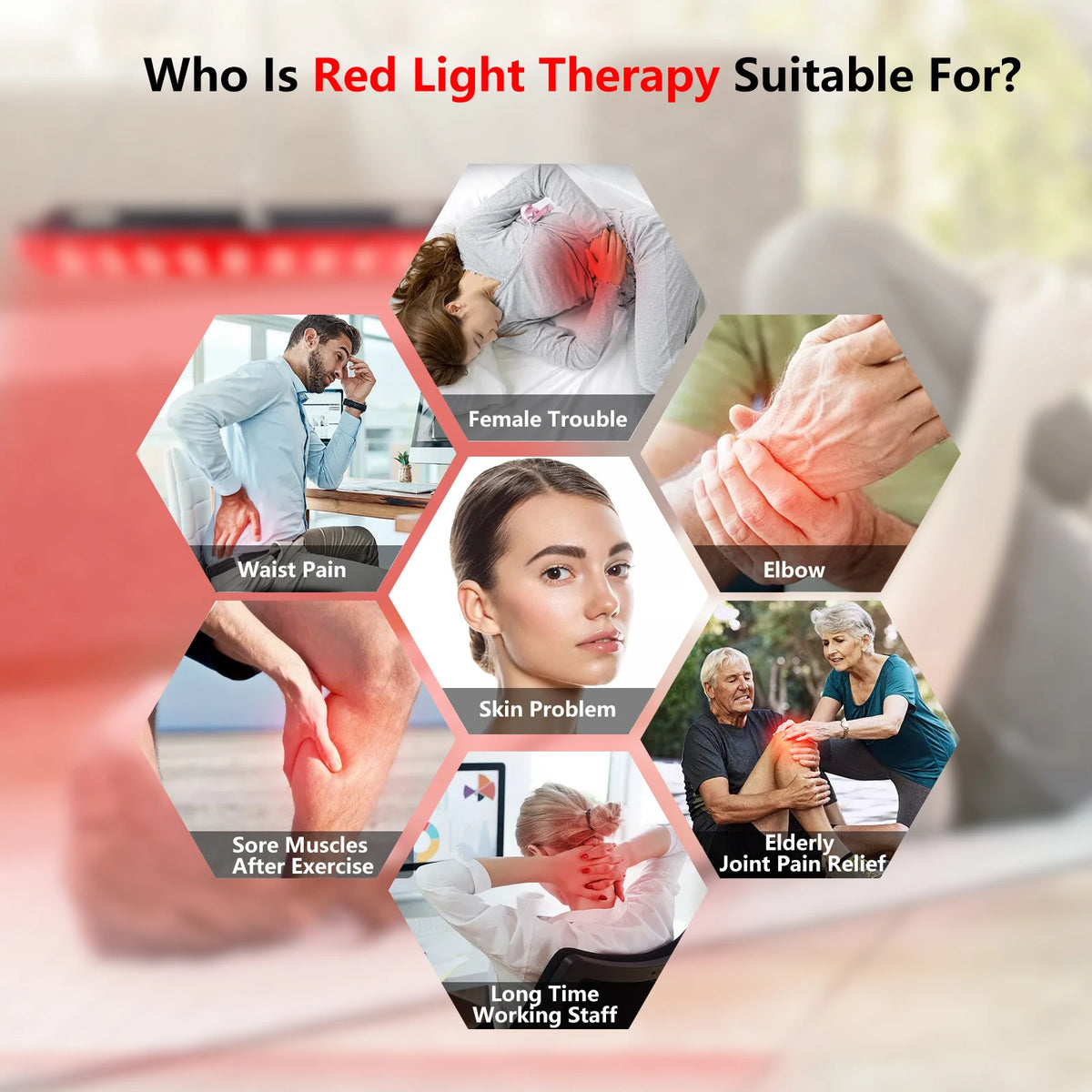 Astarexin LED Red Light Therapy Panel For Body Care