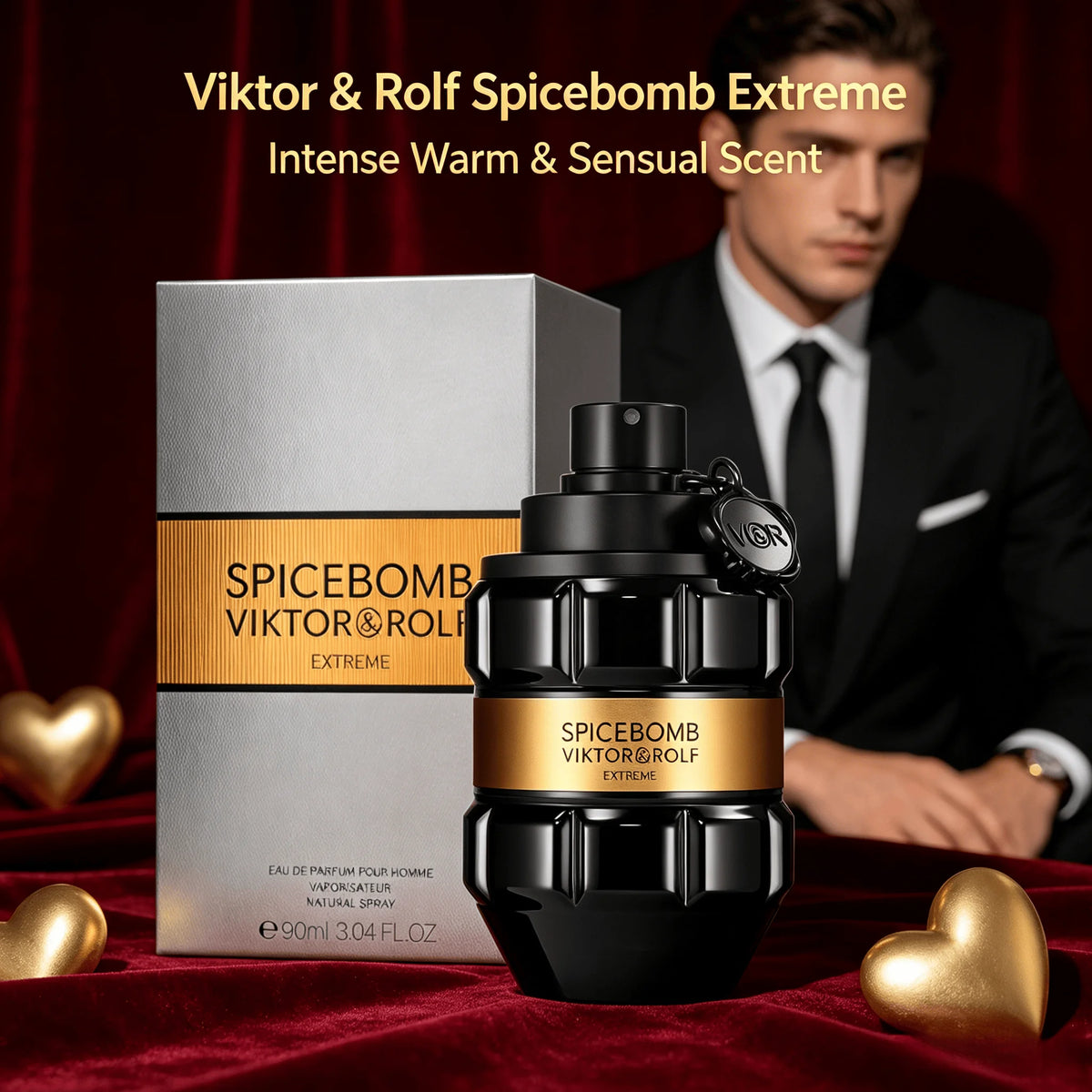 Viktor and Rolf Spice Extreme Men Deodorant Amber Vanilla