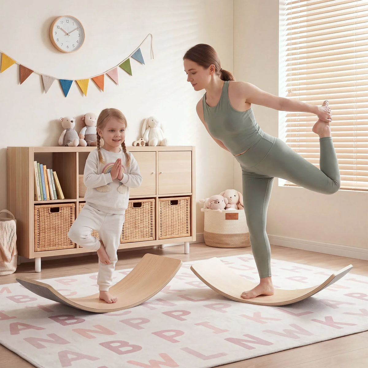 Kids Sensory Rocker Board for Balance Training and Coordination