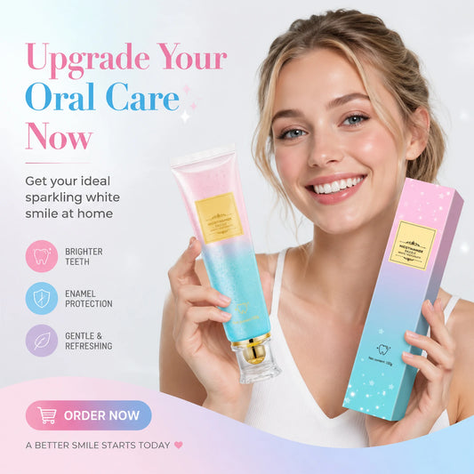Teeth Whitening Toothpaste for Stain Removal and Fresh Breath Daily Care