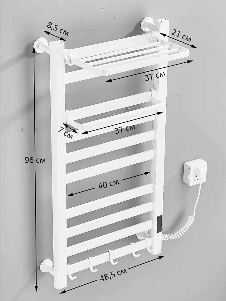 Digital Display Energy Saving Electric Towel Rack Heater