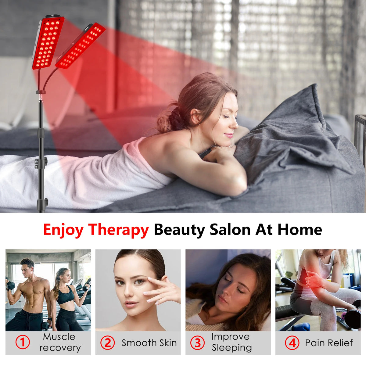 Astarexin LED Red Light Therapy Panel For Body Care