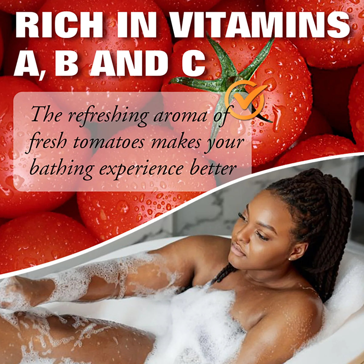AILKE Natural Tomato Soap Bar For Cleansing And Hydrating Skin