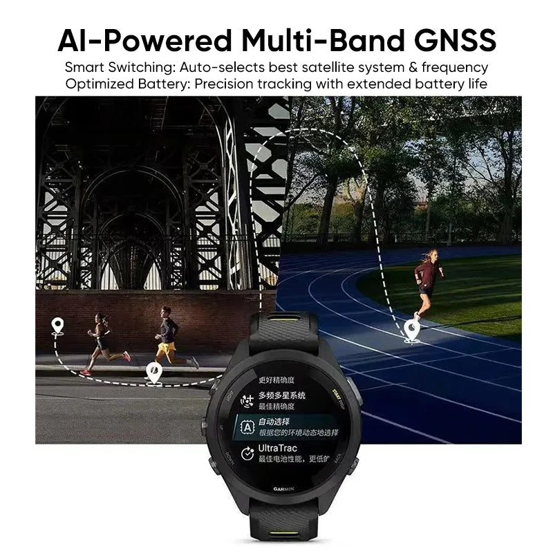 Garmin Forerunner 265 GPS Smartwatch With AMOLED And Heart Rate Tracking