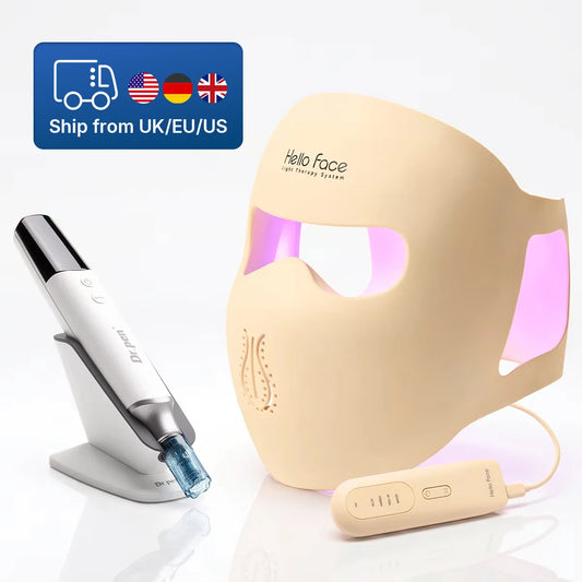 Dr Pen M9 Microneedling Device With Hello Face LED Mask