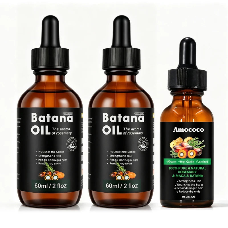 Amococo Batana Rosemary Nourishing Scalp Hair Oil Serum