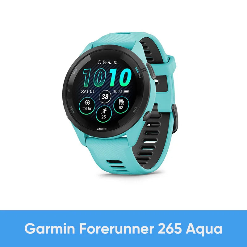 Garmin Forerunner 265 GPS Smartwatch With AMOLED And Heart Rate Tracking
