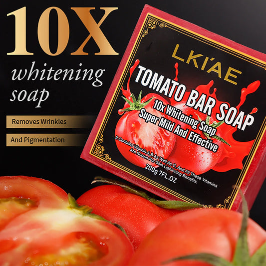 AILKE Organic Tomato Soap Bar For Deep Cleansing And Moisturizing