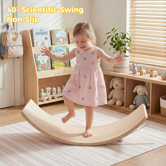 Kids Sensory Rocker Board for Balance Training and Coordination