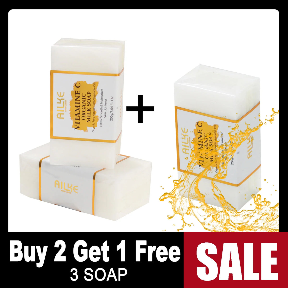 AILKE Vitamin C Brightening Skincare Set For Dark Spot Care
