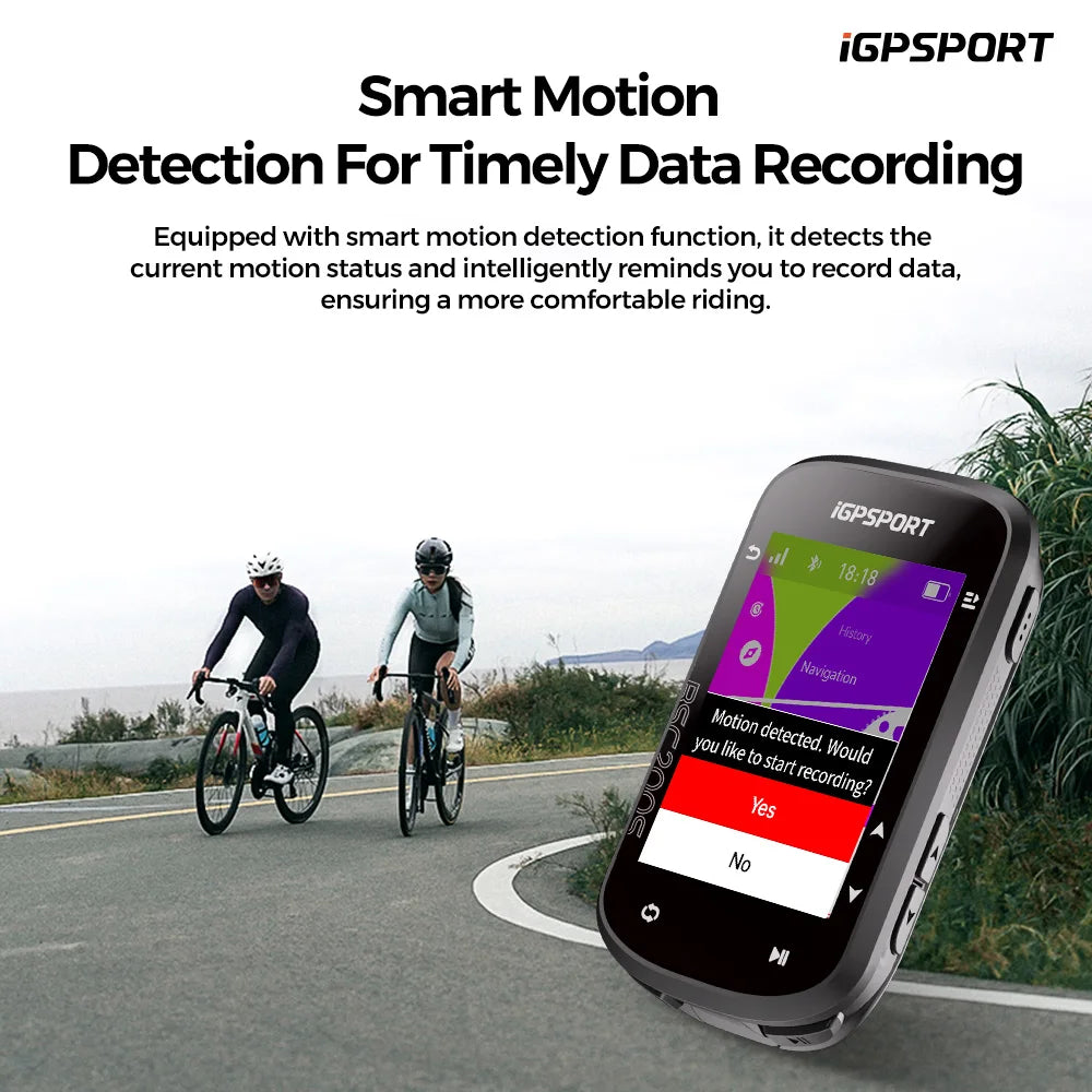 iGPSPORT GPS Bike Computer With Route Navigation And Colorful Screen