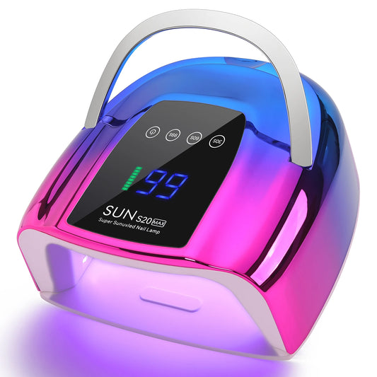 SAYSALLY Rechargeable UV Nail Lamp With LCD Screen