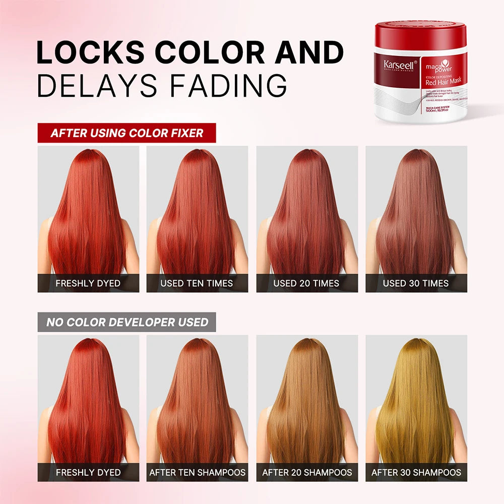Karseell Hydrating Color Depositing Hair Conditioner Enhances Vibrant Tones