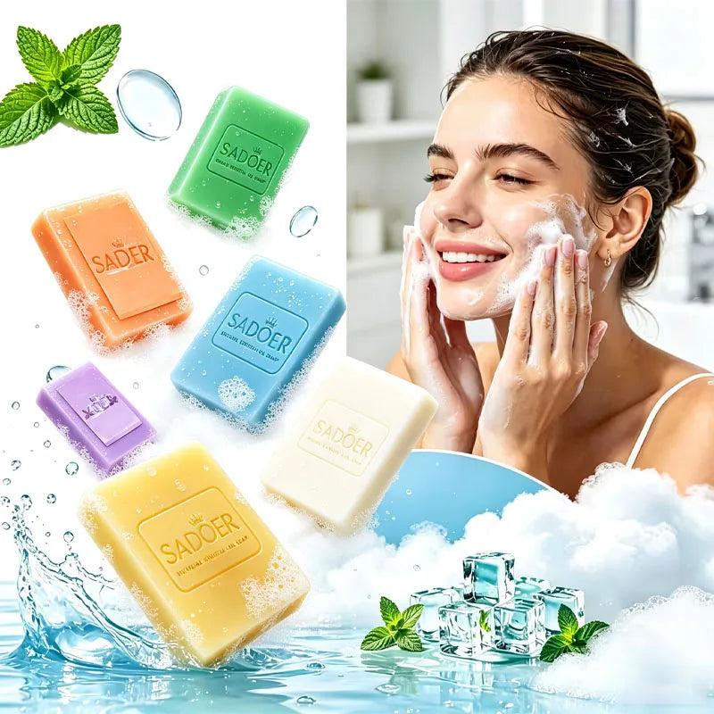 Handmade Face And Body Soap Set With Gentle Moisturizing Care