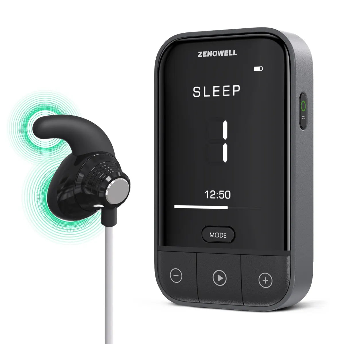 ZenoWell Vagus Nerve Stimulation Device for Sleep and Anxiety Relief
