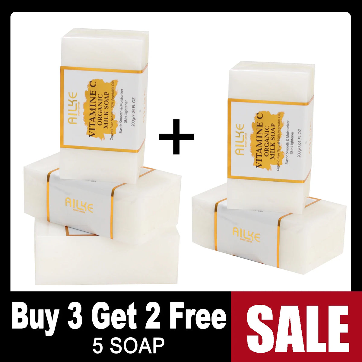 AILKE Vitamin C Brightening Skincare Set For Dark Spot Care