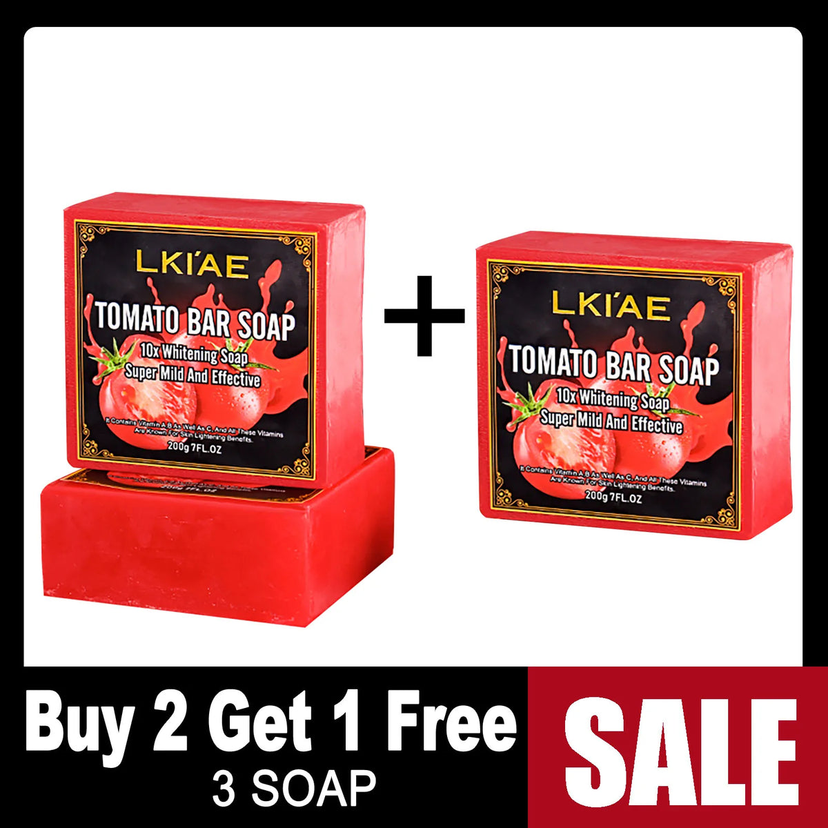 AILKE Organic Tomato Soap Bar For Deep Cleansing And Moisturizing