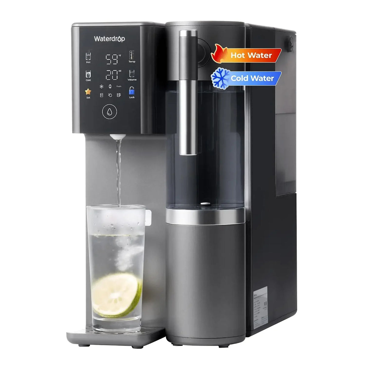 A2 Countertop Reverse Osmosis Hot And Cold Water Cooler