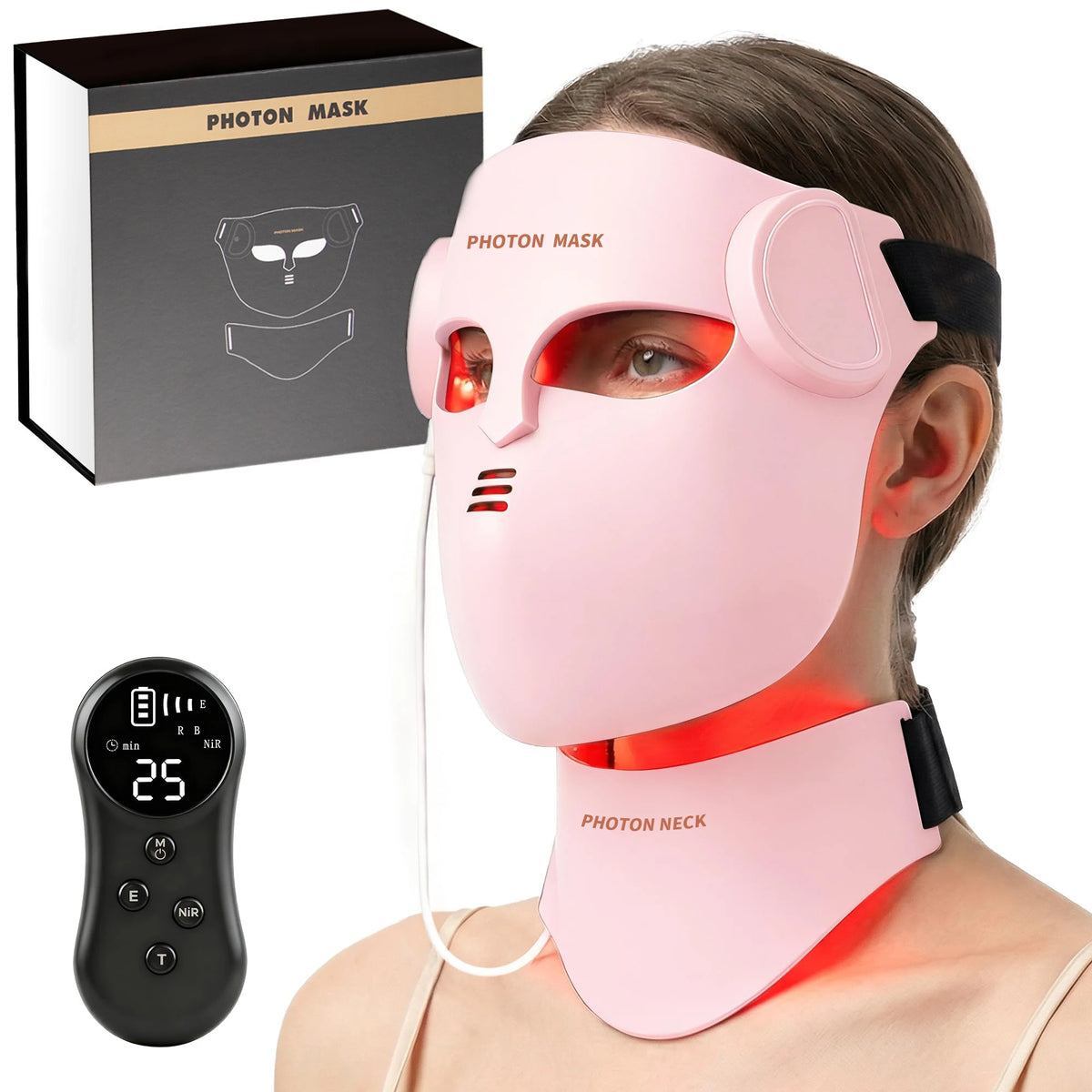 UBilli LED Light Therapy Face Mask For Skin Rejuvenation