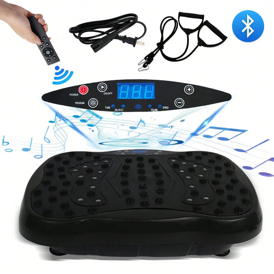 Vibration Plate Fitness Platform For Full Body Exercise And Wellness